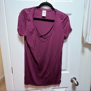 PINK maroon top small